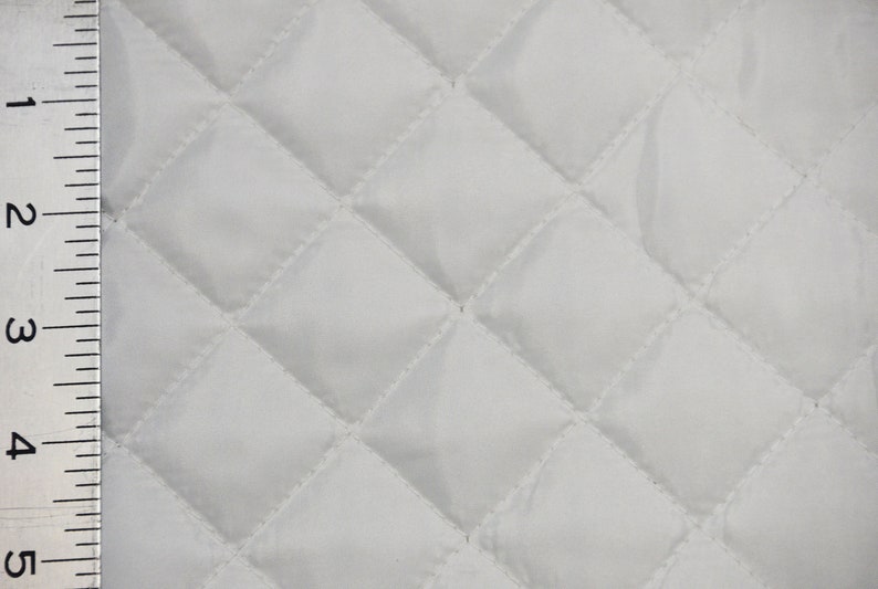 Quilted Polyester Batting Fabric Padded Quilted Fabric Etsy