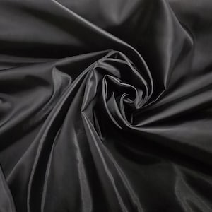Ivory Polyester Lining Fabric by the Yard | 60&quot; Wide | Dress Lining, Quilt Lining, Taffeta Lining Suit Lining, Apparel | White Lining Fabric