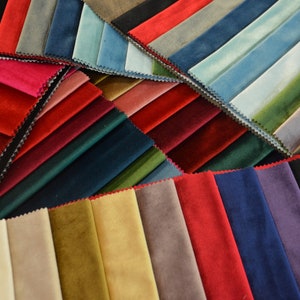 Plush Non Stretch Velvet Fabric by Yard for 12.99 | 60&quot; Wide | Plush Velvet For Christmas, Apparel, Cosplay, Curtains, Decoration, Costume |