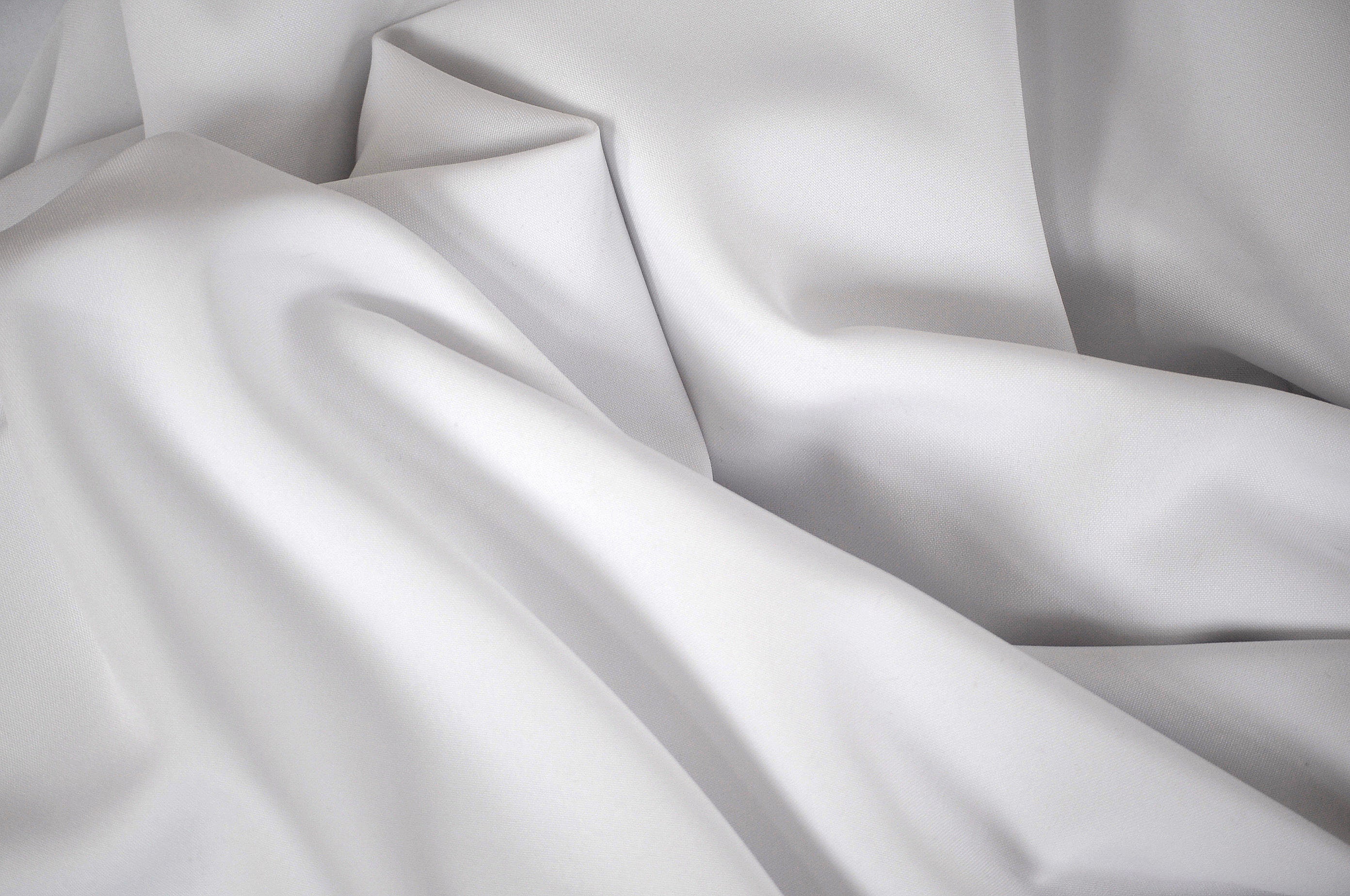 White Polyester Fabric Sold by the Yard X 60 and - Etsy