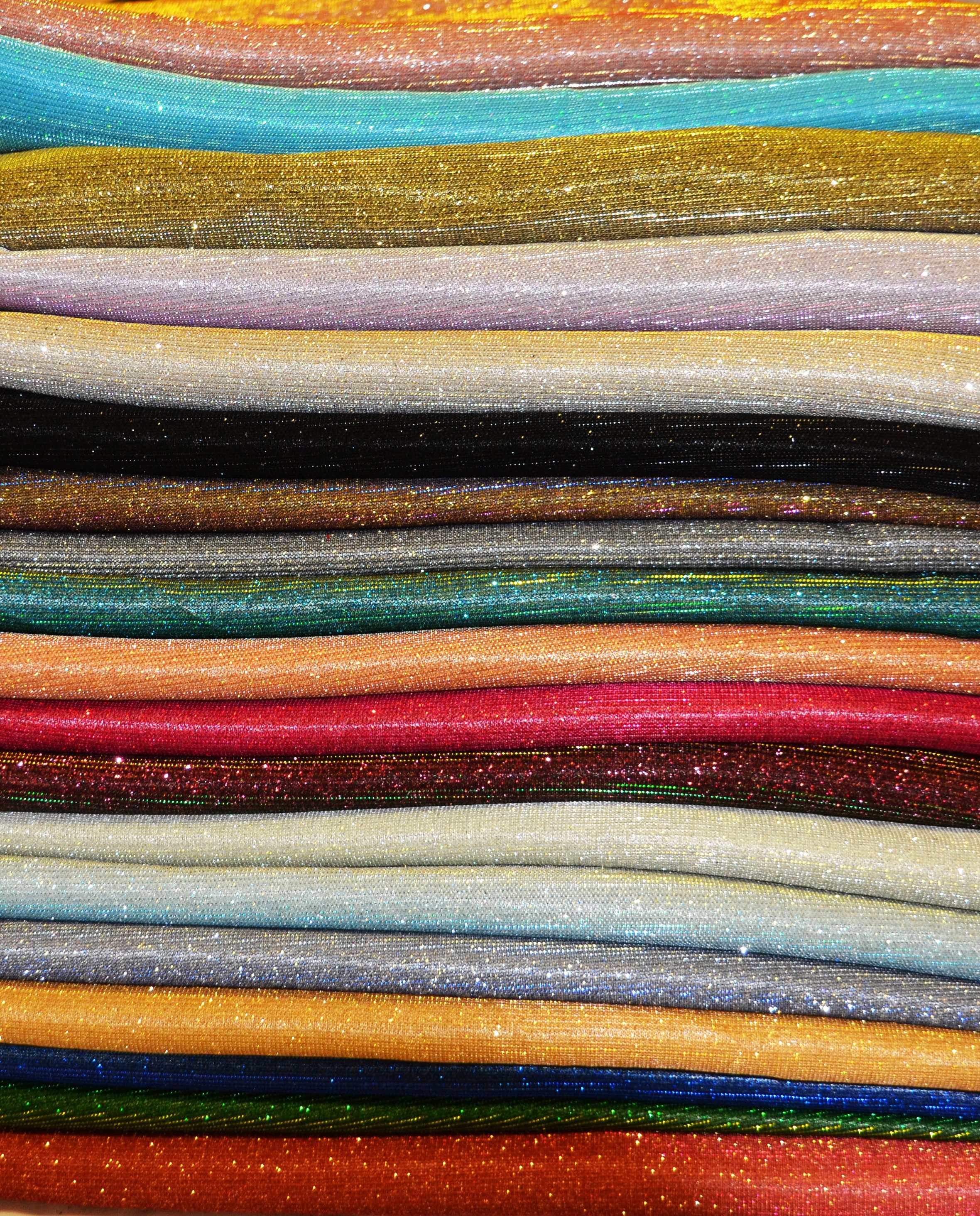 Stretch Glimmer Knit Fabric 2 Way Stretch 56 Wide Metallic Glitter Spandex  Knit Fabric Continuous Yard Spandex Fabric -  Sweden