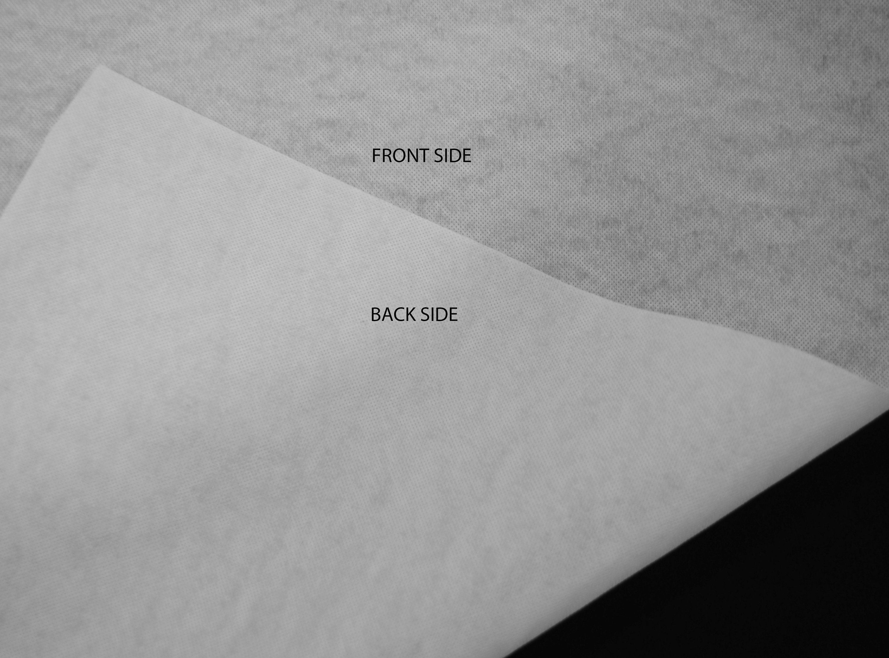 White Fusing Fabric Fusible Interfacing for Face Masks Etsy