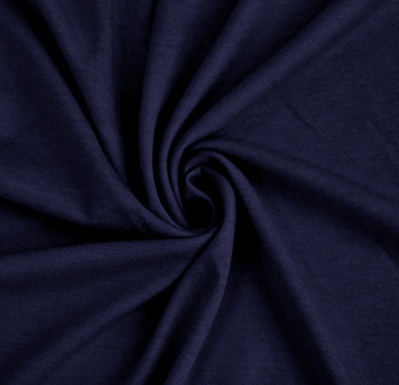 100 Cotton Navy Fabric by the Yard for 6.99/yard X 60 Etsy