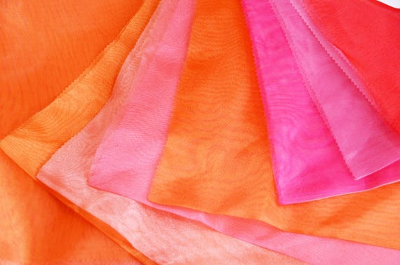 Crystal Organza Fabric by the Yard | 60" Wide | 100% Polyester | Organza Fabric for Drapery, Children's Clothing, Apparel, Dolls, Costume |