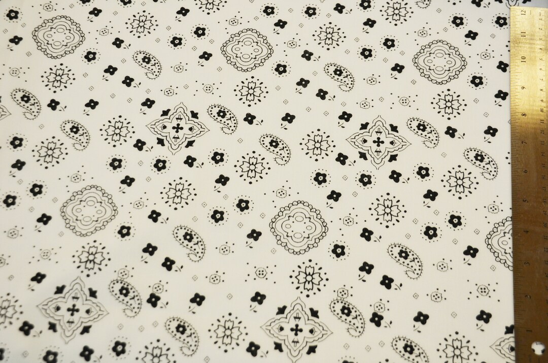 小物 60S VINTAGE BLACK COOKIE PATTERN BANDANA 小物 60S VINTAGE BLACK COOKIE PATTERN BANDANA 小物 60S VINTAGE
