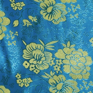 Chinese Flower Brocade Fabric 9.99 Full Yard Price 58 Wide Chinese ...