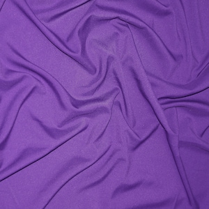 Light Purple Polyester Fabric Sold by the Yard x 60&quot; & 124&quot; Wide | Visa Polyester Fabric by the Yard and Bolt | Polyester Tablecloth Fabric