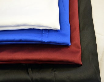 Mikado Satin Fabric | Twill Satin Fabric | 60" Wide | 100% Polyester |