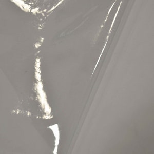 Clear Vinyl Fabric | PVC Vinyl | 10 Gauge Clear Plastic | Sold by the Yard and Full Bolt | Water, Mildew, UV (Sun) Resistant | Flexible | image 3