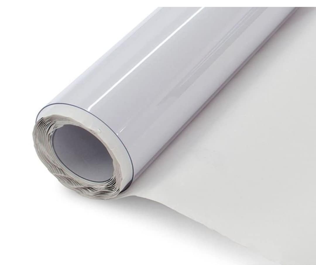 Clear Vinyl Fabric PVC Vinyl 10 Gauge Clear Plastic Sold by the Yard