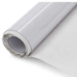 Clear Vinyl Fabric | PVC Vinyl | 10 Gauge Clear Plastic | Sold by the Yard and Full Bolt | Water, Mildew, UV (Sun) Resistant | Flexible | image 1