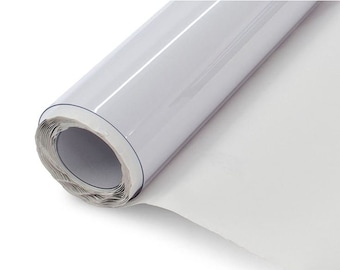 Clear Vinyl Fabric | PVC Vinyl | 10 Gauge Clear Plastic |  Sold by the Yard and Full Bolt | Water, Mildew, UV (Sun) Resistant | Flexible |