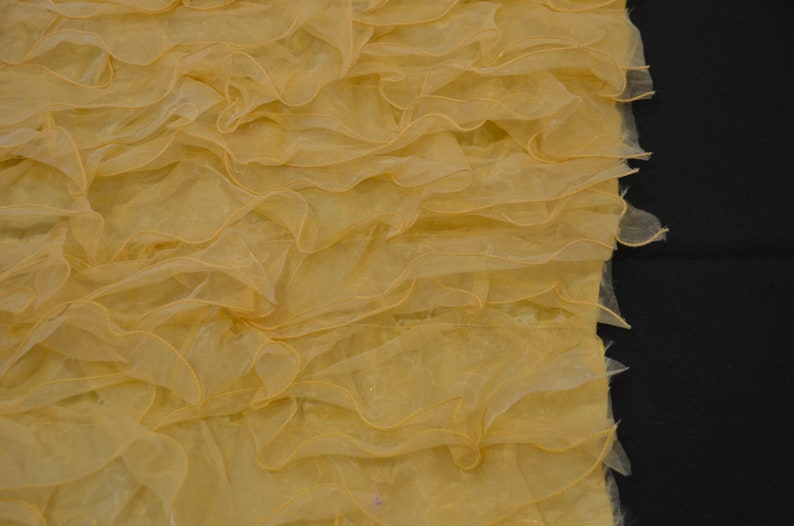 Fabric Flowing Ruffle Ruffle Fabric | Organza Ruffle Taffeta Fabric | Organza Ruffle ...