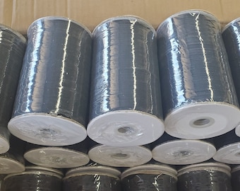220 Yards Black Braided Elastic 1/8" for 17.99 |  Full Roll of Eight Inch Black Elastic for 17.99 | Ships Same Day | Elastic for Face Mask