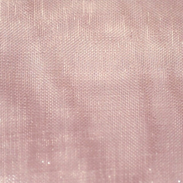 Soft Mirror Organza Fabric | 10 Colors | Continuous Yard | 60" Wide | Blush Purple Jade Coral Yellow Fuchsia Navy Orange, Flag Green, Teal |