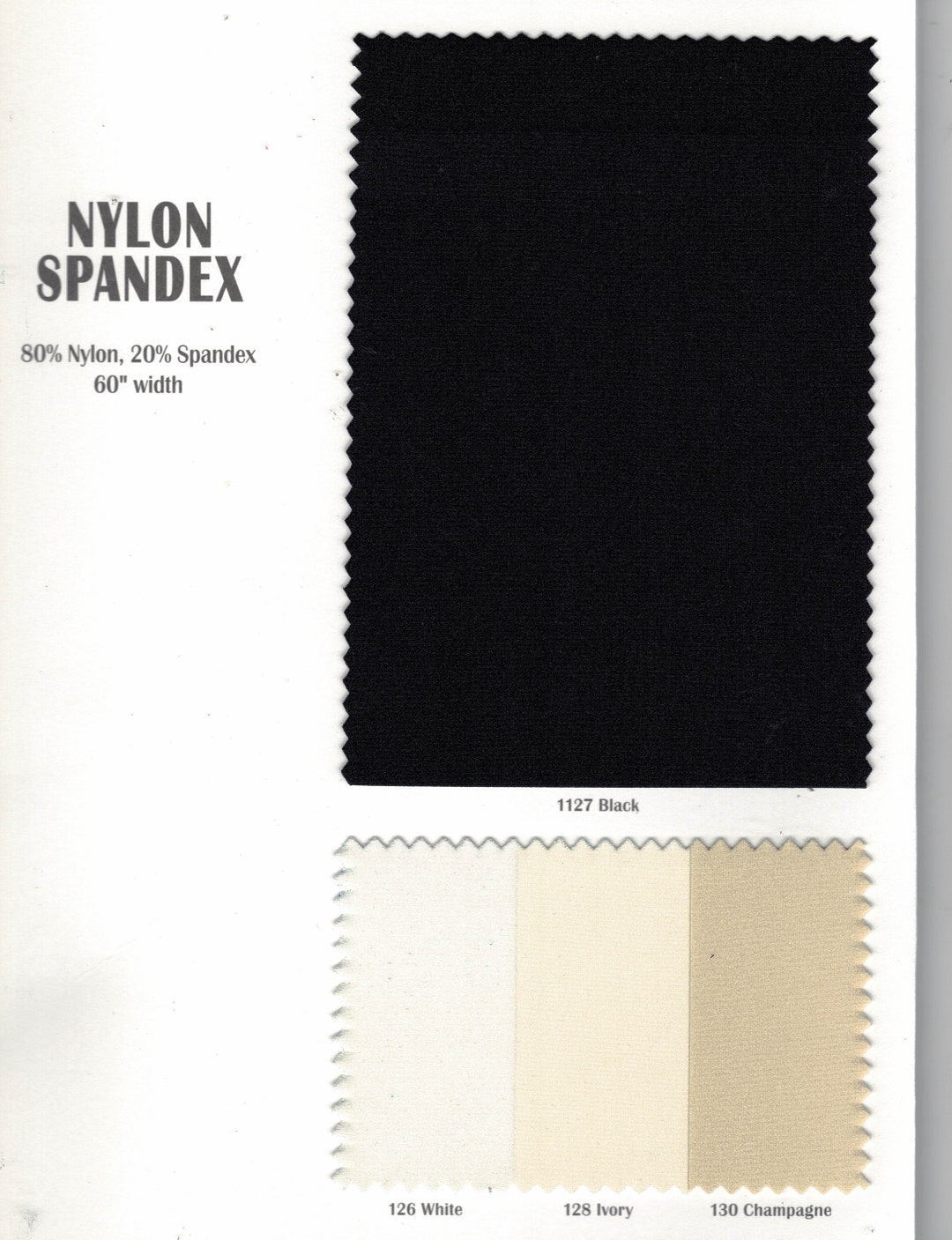 Spandex Nylon Fabric Yards, Bolts and Sample Swatches – My Textile