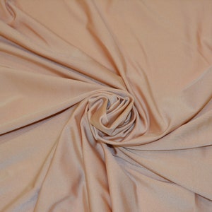 Nude Beige Pink Spandex High Performance Fabric 4 Way Stretch Costume  Fabric Shiny Luster Spandex -  Canada