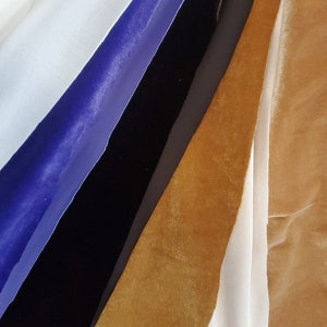 Olive Stretch Velvet Fabric 8.99/Yard 58 Wide Spandex Velour for Apparel, Costume, Cosplay, Event Drapes Wholesale Bolt Available image 4