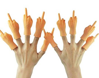 small hand finger puppet