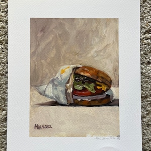 Giclee Print- In and Out Burger 6x8