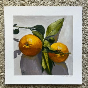 Giclee print - oranges