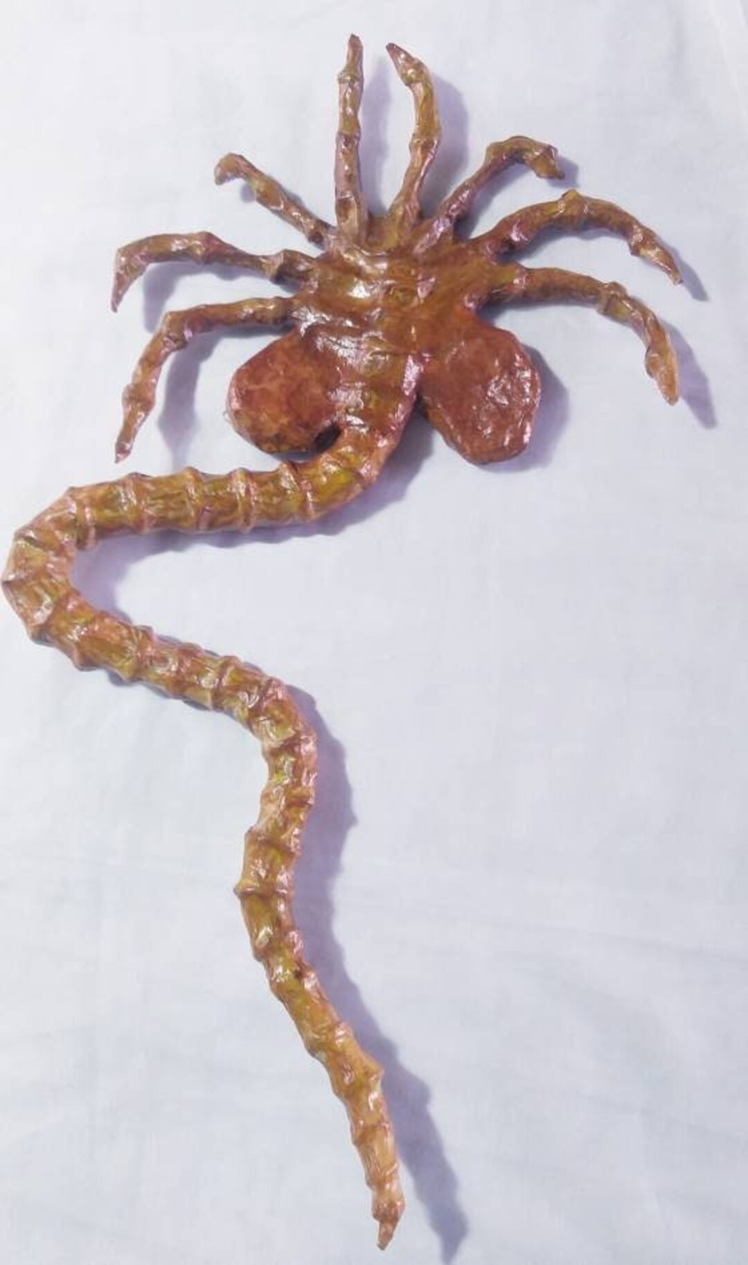 Xenomorph Alien Facehugge Paper Mache Sculpture Handcraft Art. Etsy