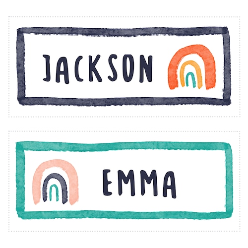 Classroom Name Tags Template Dinosaur Editable Printable Etsy