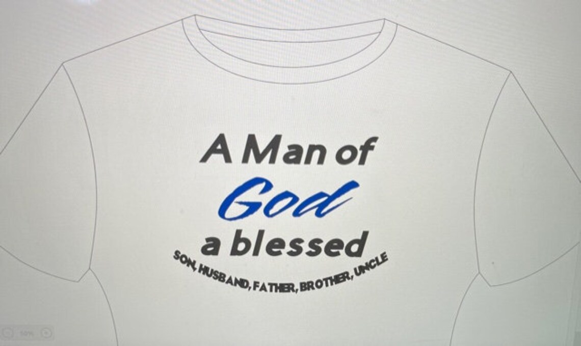 A Man of God TShirt Etsy