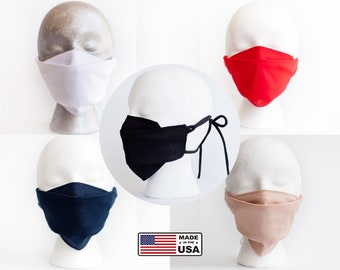 Premium 100% Breathable Cotton Masks 3D Pattern