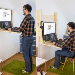 Work sitting or standing