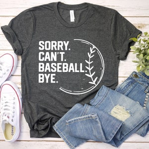 Wrażenia z dnia gry przepraszam nie mogę koszulki baseballowe koszulki baseballowe z dnia gry koszulka z wibracjami baseballowymi koszulka sportowa mama koszulka baseballowa mama sezon baseballowy