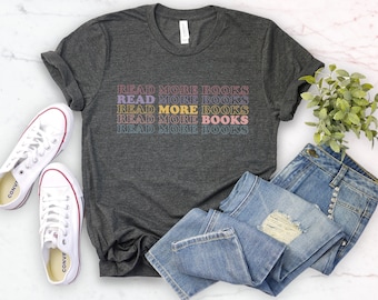 Camisa de biblioteca, presente para amantes de livros, leia mais livros, camiseta de biblioteca, camisa de leitor ávido, camisa de leitura, presente de bibliotecário, bibliotecário,