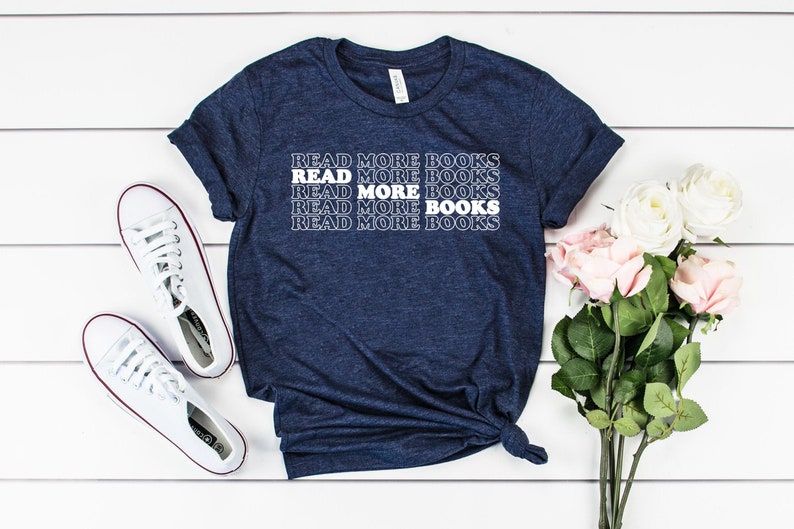 Library tshirt, bookworm shirt, librarian, reading shirt, librarian gift, book lover gift, library shirt, read more books shirt image 1