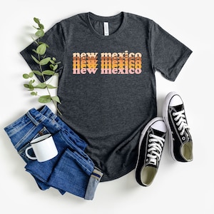 Regalo para él su mamá camisa de la ciudad natal divertida camiseta de nuevo méxico nuevo méxico está llamando nm ideas de regalos albuquerque nm camisa de nuevo méxico papá