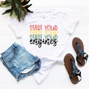 Race day shirt, racer shirt, fast cars shirt, checkered flag shirt, start your engines shirt, racing tee racing mom shirt racing vibes tee