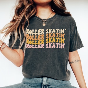 Skating Club T-Shirt, roller skatin'  Roller Derby Gift, Gifts For Skater, Funny Skate T Shirt, Roller Skating Shirt vintage roller skate
