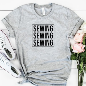 Funny sewing lover shirt shirt sewing lover seamstress shirt sewing repeat shirt quilting shirt sew crafty quilter gift