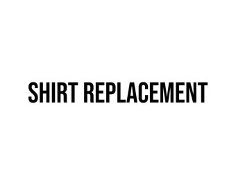 Shirt vervangen