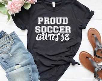 Stolzer Fußballspieler Tante lustige Fußballspieler Geschenk für Fußballspieler Shirt Team Shirts Fußball Life Vibes Fußball Tante Shirt