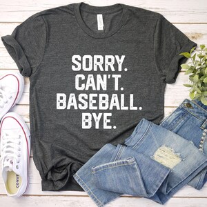 Dzień gry przepraszam nie mogę baseball bye tee baseball vibes koszulka koszulki baseballowe baseball mama baseball sezon koszulka game day vibes sport mama koszulka