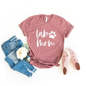 Labrador moeder shirt labrador cadeau labrador mama labrador mama shirt labrador tee labrador retriever shirt labrador hondenliefhebber