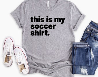 Voetbal moeder voetbal vader, voetbal moeder shirt, shirt met gezegden unisex shirt, shirt voor voetbal moeder, voetbalshirt, voetbal cadeau,
