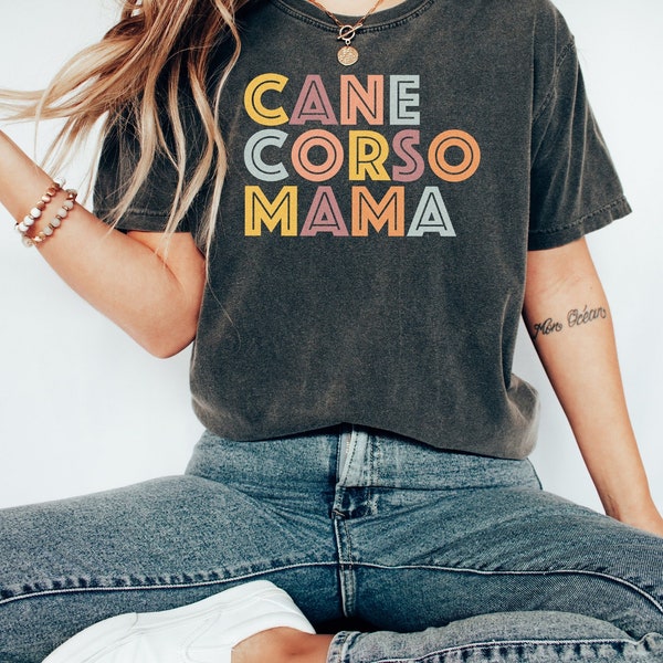 Cane corso mom shirt, gift for dog mother owner cute cane corso shirt, coffee lover dog owner gift dog mama shirt, cane corso shirt,