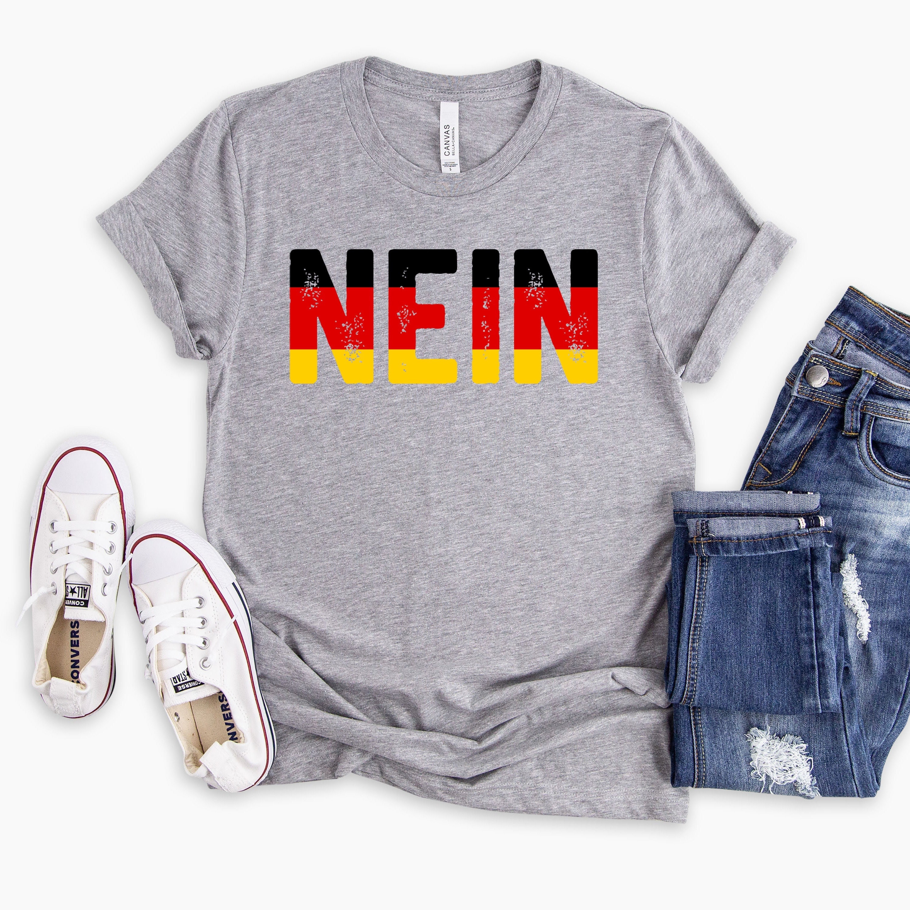 Funny german gift german shirt germany gift germany shirt german friend gift for german, nein shirt, premium men woman unisex shirt