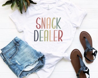 Grappig cadeau voor moeder, snack dealer shirt, grappige moeder t-shirts, geweldig cadeau idee voor moeder, grappige moeder tee's, moeder verjaardag, moeder van jongeren gg