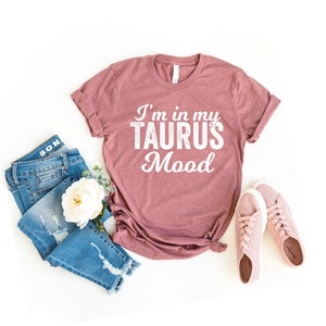 Camisa taurus presente para amante taurus camiseta taurus presentes taurus camisa astrologia estou no meu humor taurus camisa zodíaco camisa taurus zodíaco