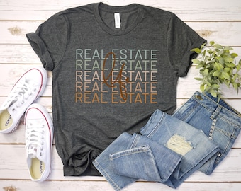 Real estate life gift, gift to agent, gift to real estate agent, agent shirt real estate shirt fun agent shirt gift real estate life