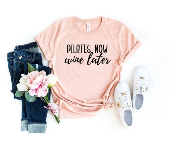 Coffee Pilates Wine T-Shirt Coffee Pilates Wine T-Shirt