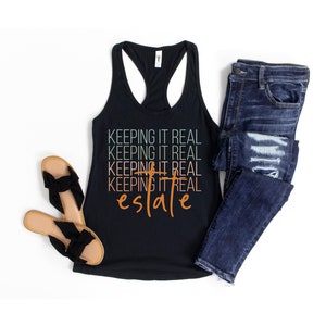 Funny gift to realtor, gift for real estate agent real estate broker funny realtor tank real estate real estate agents need closure tank top