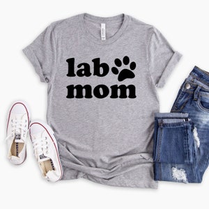 Labrador hondenliefhebber, labrador moeder, labrador mama, hond moeder labrador shirt, labrador shirt, labrador cadeau, labrador t-shirt